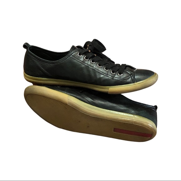 Prada leather sneakers size 8.5 - Picture 6 of 11